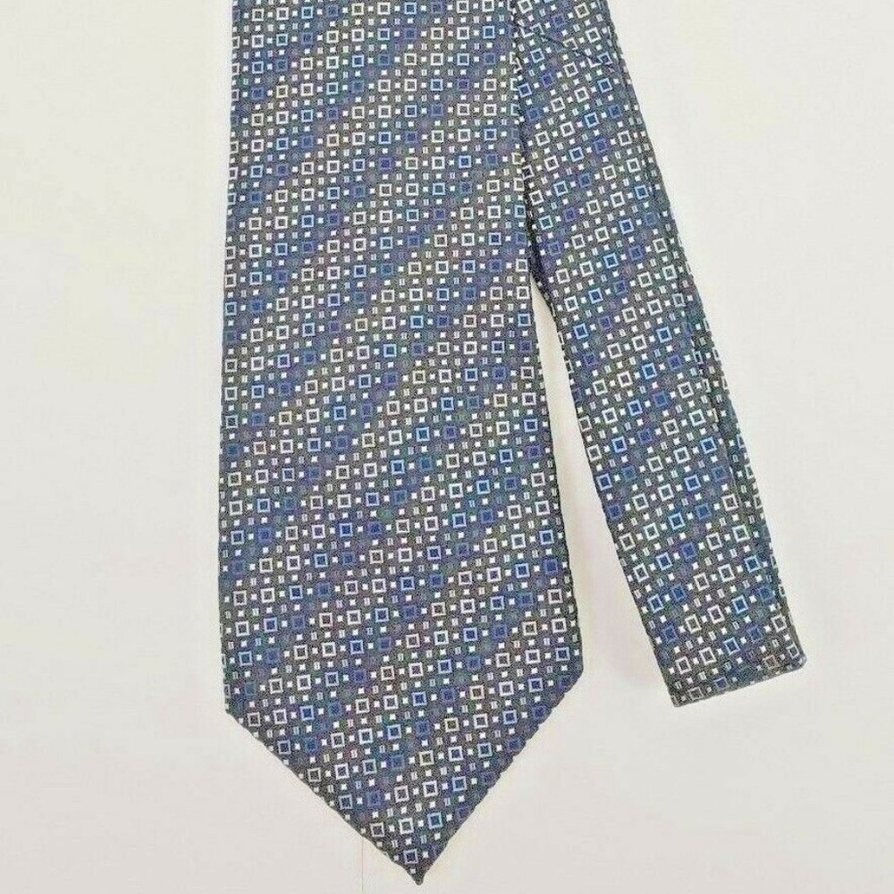 J. Ferrar Mens Dress Suit Neck Tie 100% Silk